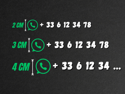 Autocollant WhatsApp