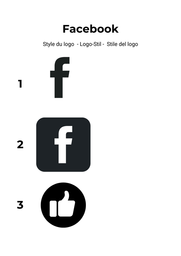 Autocollant Facebook personnalisé - Vision Concept