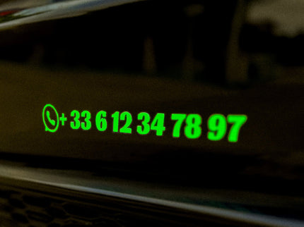 Autocollant WhatsApp personnalisé - Vision Concept