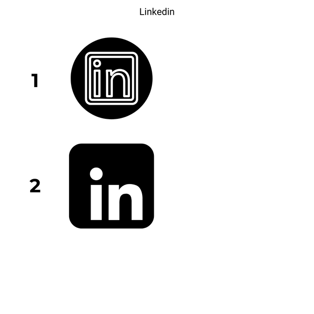 Autocollant LinkedIn personnalisé - Vision Concept