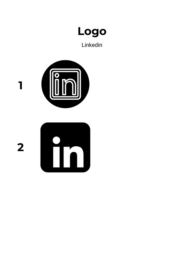 Autocollant LinkedIn personnalisé - Vision Concept
