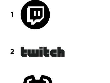 Autocollant Twitch personnalisé - Vision Concept