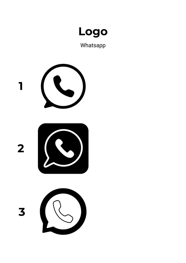 Autocollant WhatsApp personnalisé - Vision Concept