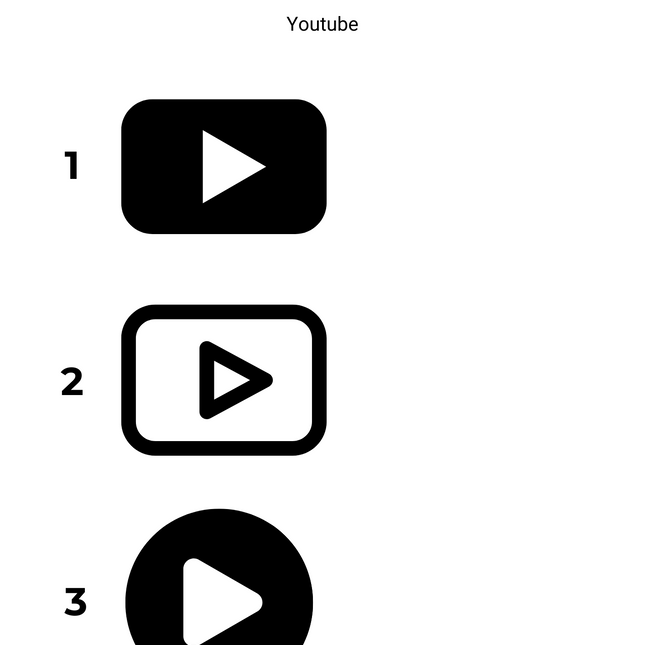 Autocollant Youtube personnalisé - Vision Concept