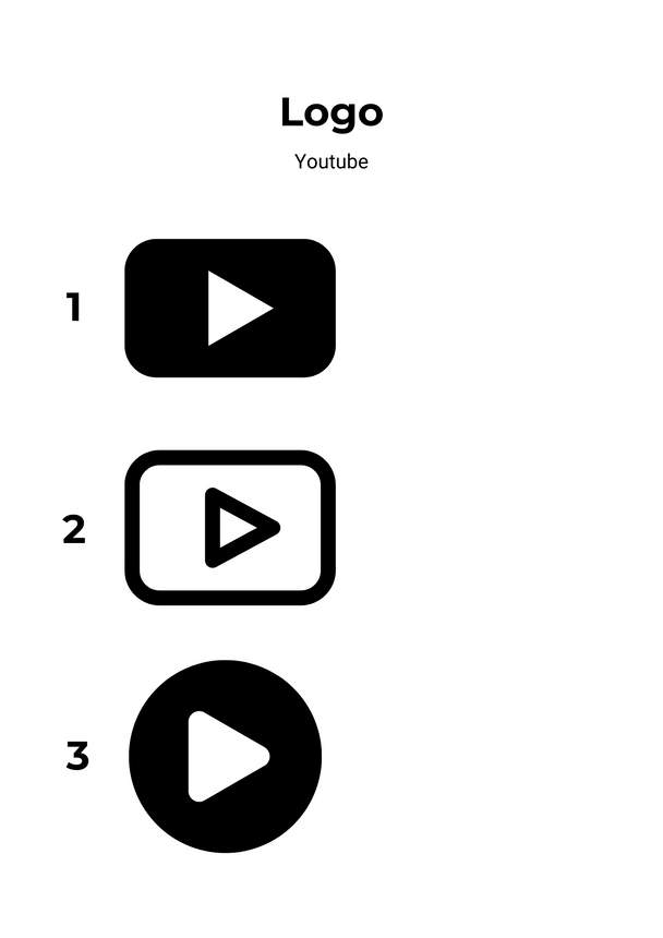 Autocollant Youtube personnalisé - Vision Concept