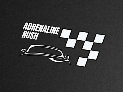 Autocollant Adrenaline Rush