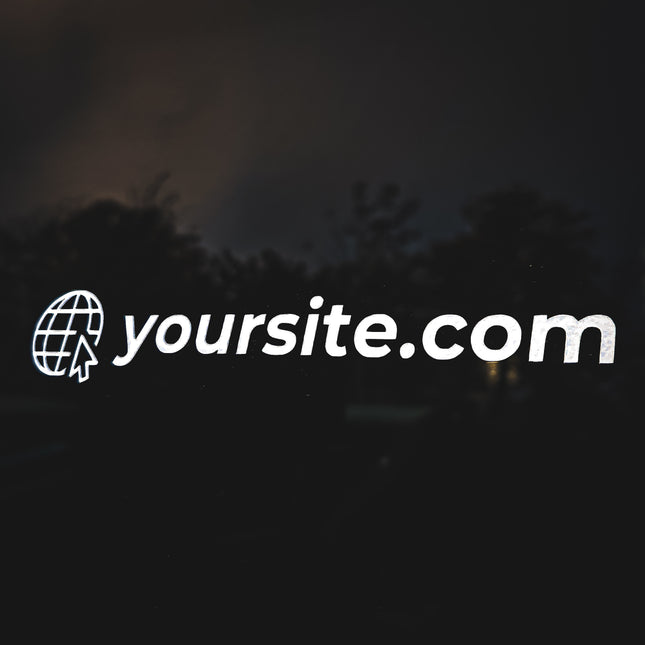 Autocollant Site Web